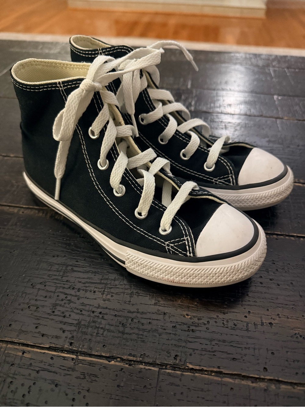 Converse Kids Black High-Top Sneakers